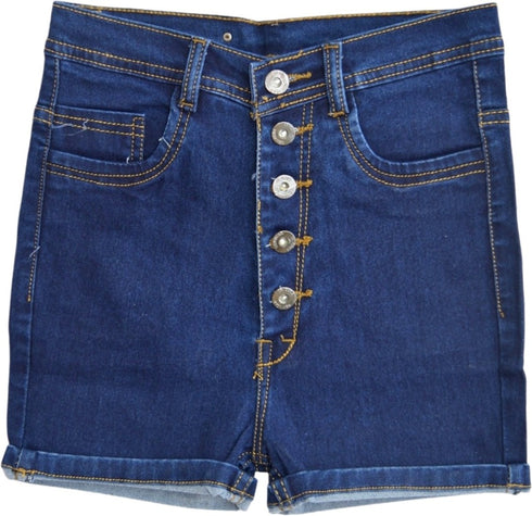 Hem Denim Shorts